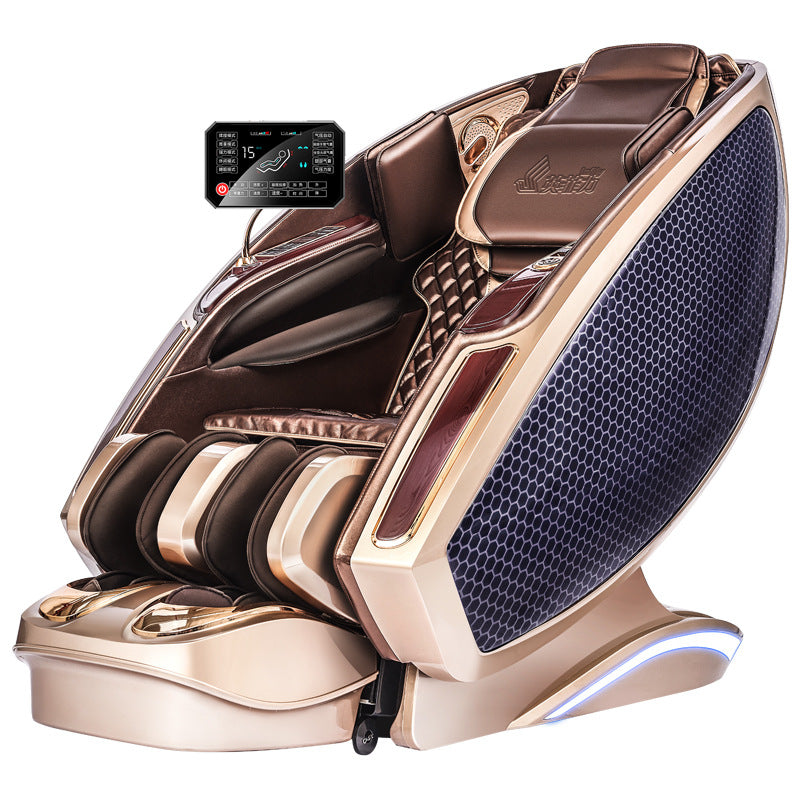 Free delivery to your doorstep in Vancouver - German Inada DreamWave Deluxe Massage Chair - Starship Series, Super Long SL Track, Fully Automatic Neck, Shoulder, and Lumbar Heat, Space Capsule Massage Chair. Y-21
